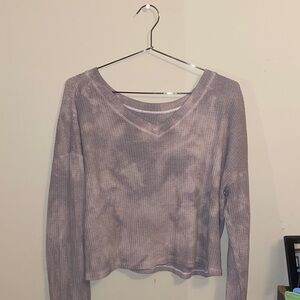 Aeropostale Lavender Long Sleeve Blouse